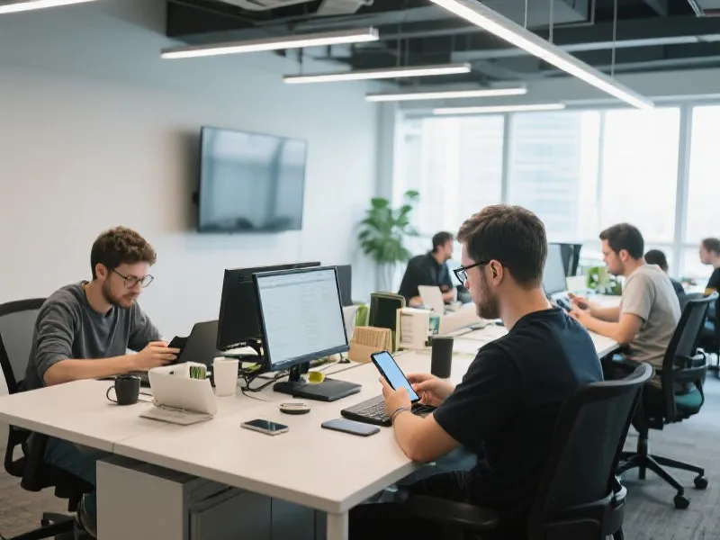 研发团队与办公环境